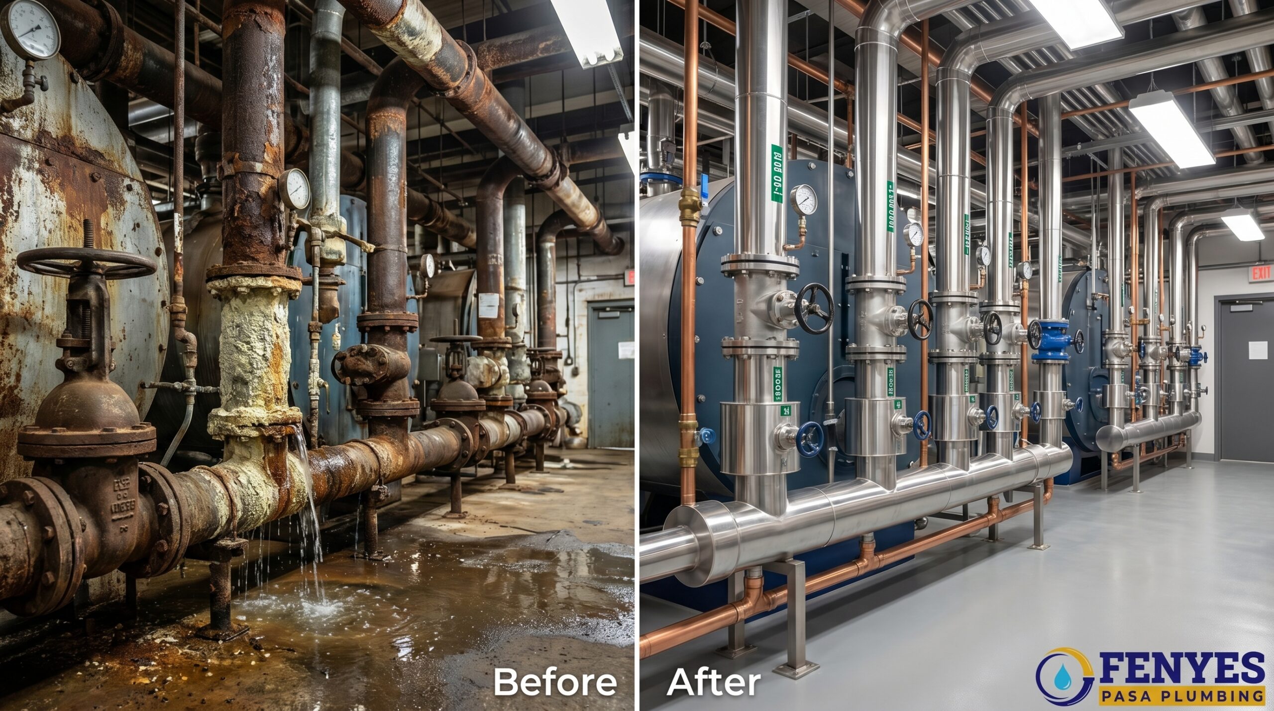 Commercial Plumbing Services in Pasadena CA — Fenyes Pasa Plumbing